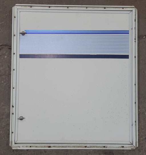 Used Square Cornered Propane/ Cargo Door 29 1/4" H x 25 1/4" W - Young Farts RV Parts