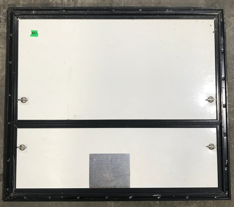 Used Square Cornered Propane Cargo Door 29 3/4" x 25 3/4" x 3/4"D