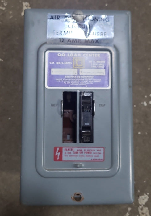 Used Square D Load Center QO-2-4ATTS - Young Farts RV Parts