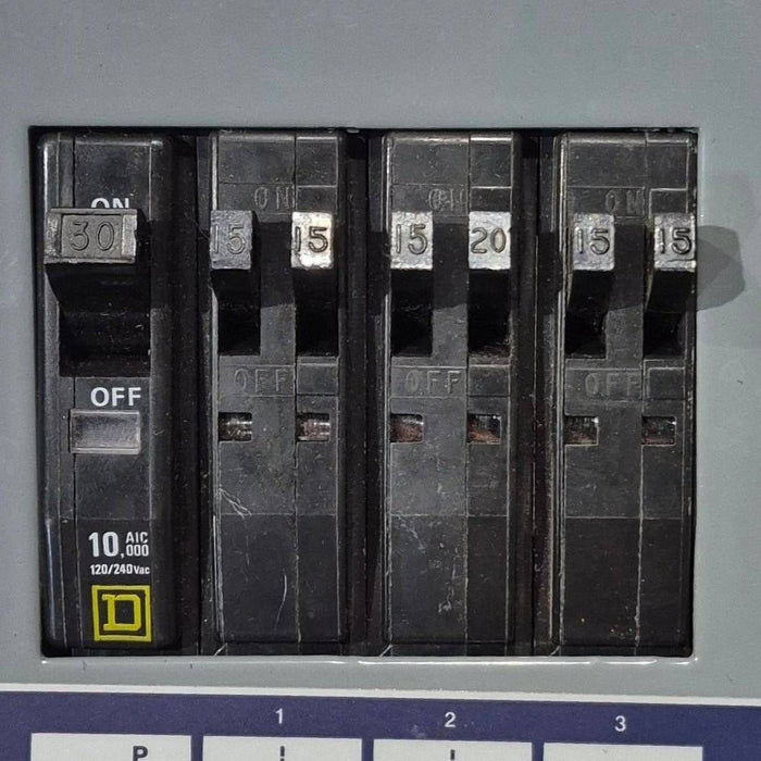 Used Square D Load Center- QO3-5FM30TTS