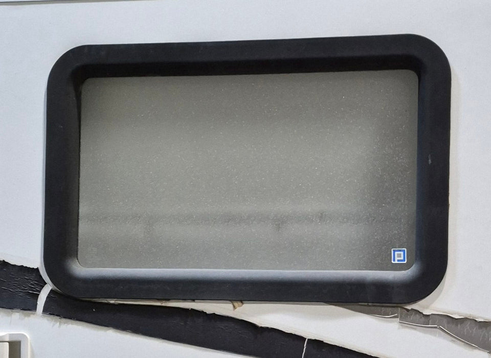 Used Square Storage/ Teardrop Trailer Entry Door 35 1/2" W x 47 1/2" H