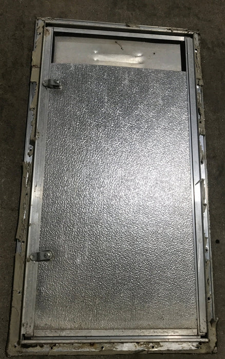 Used Squared Cornered Battery / Propane Cargo Door - 28 3/4" x 14 3/4" x 3/4 "D