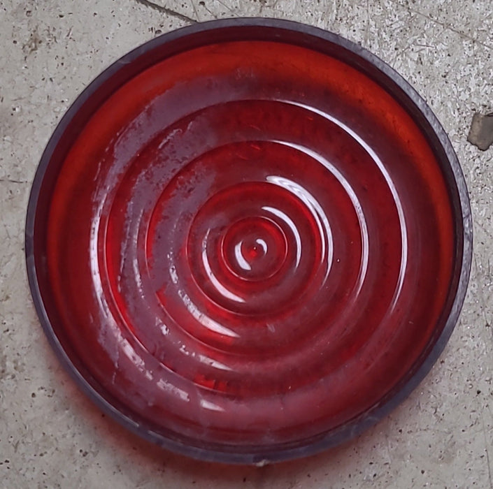 Used STRATOLITE 104 | SAE-P2PC-75 Replacement Lens for Marker Light | Red - Young Farts RV Parts