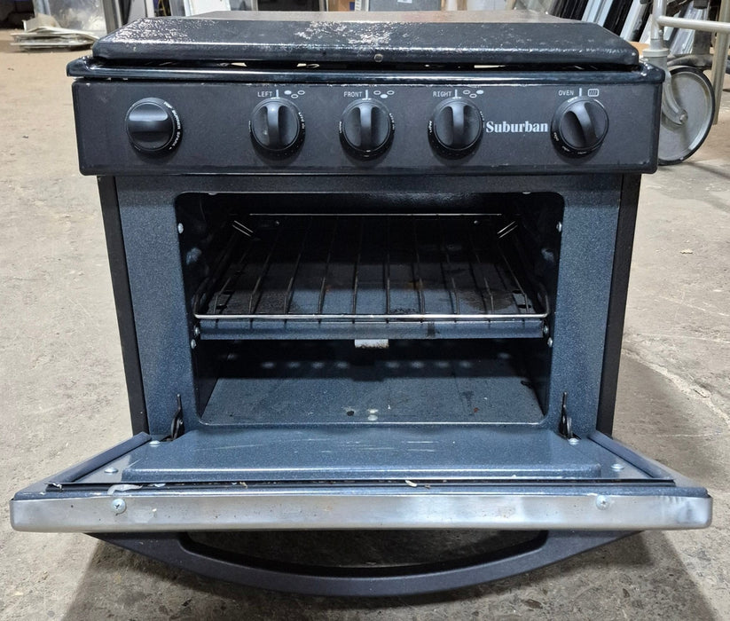 Used Suburban Range Stove 3 Burner - SRNA3SBBE