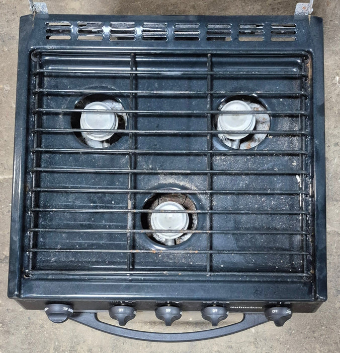 Used Suburban Range Stove 3 Burner - SRNA3SBBE