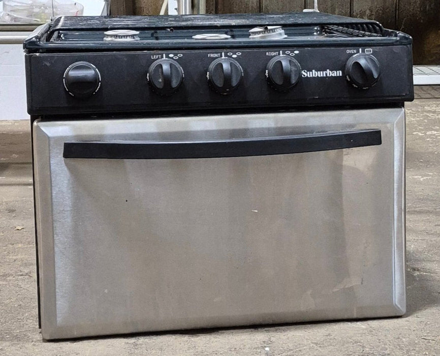 Used Suburban Range Stove 3 Burner - SRNA3SBBE