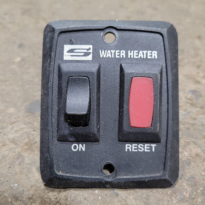 Used Suburban Water Heater On/Off Wall Switch, Black - 234229