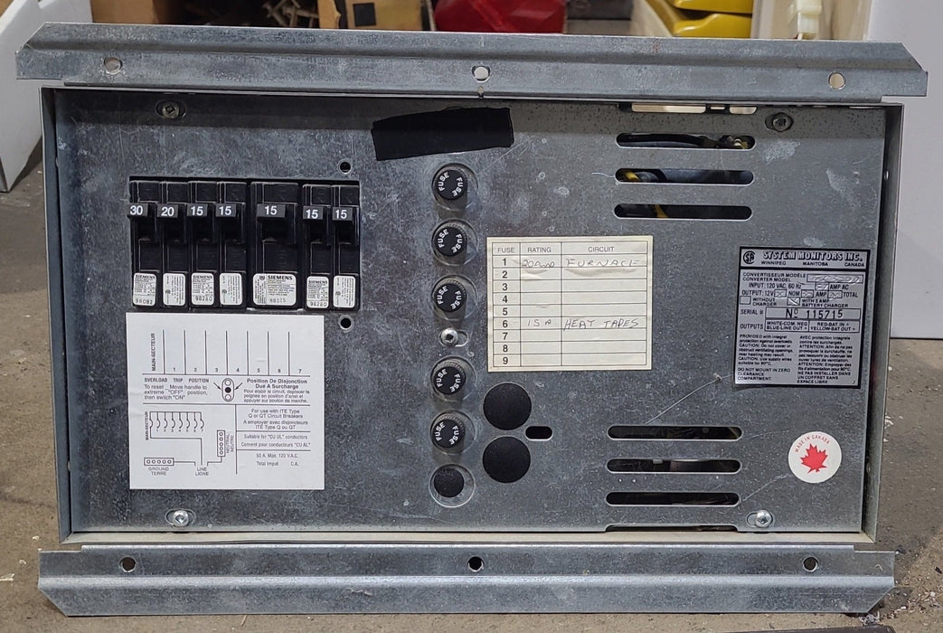 Used SYSTEM MONITORS 32 AMP Converter TNC320D - Young Farts RV Parts