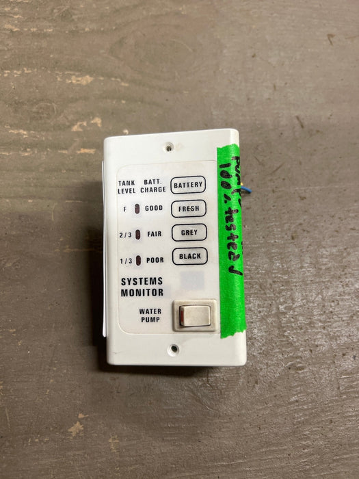 Used Systems Monitor Control Panel - 208-233-7290 (ECP) - Young Farts RV Parts