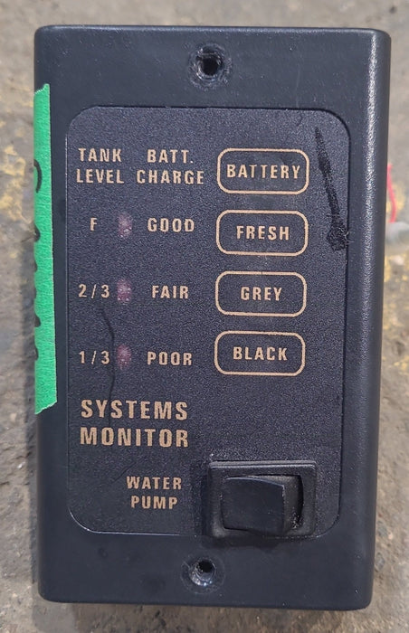 Used Systems Monitor Control Panel - 208-233-7290 , ECP