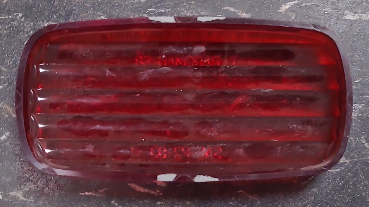 Used T BARGMAN 58 - SAE-A-P2-83 Replacement Lens for Marker Light - Red