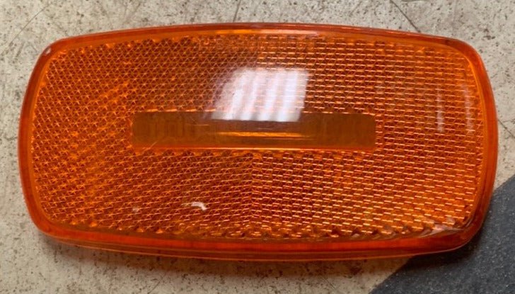 USED Bargman 59 - SAE-A-P2-DOT-02 Replacement Lens for Marker Light -  Amber