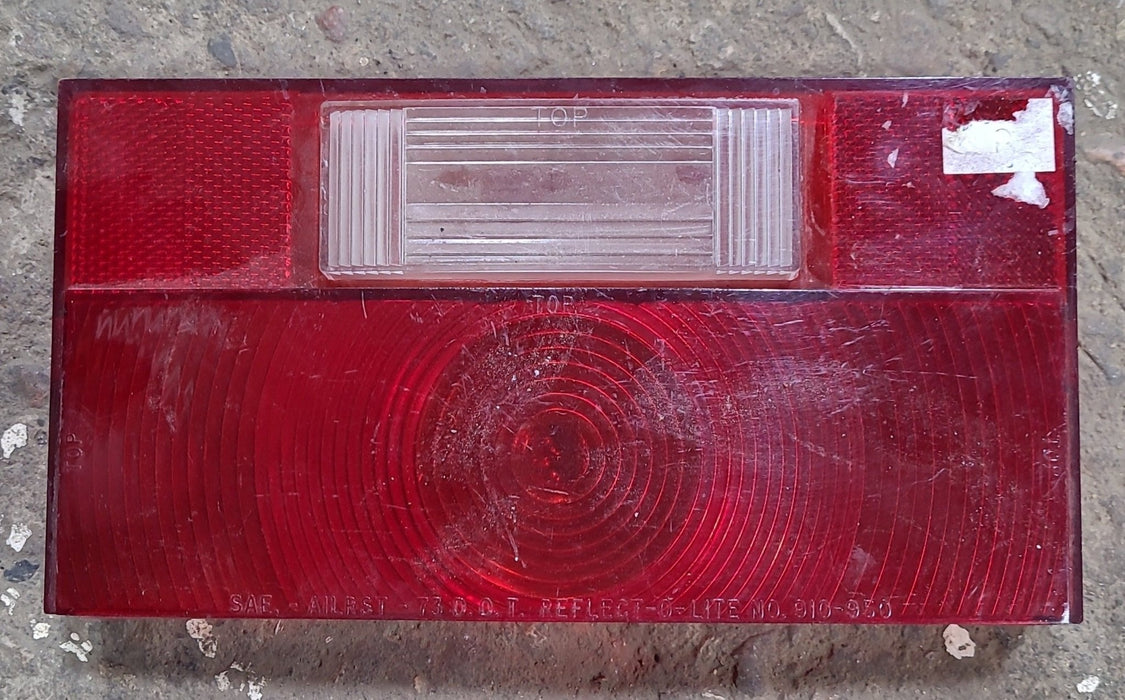 Used Tail Light Assembly Replacement Lens - Young Farts RV Parts