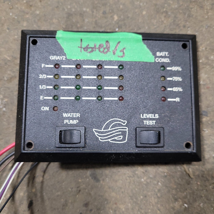 Used Tank Monitor System Panel