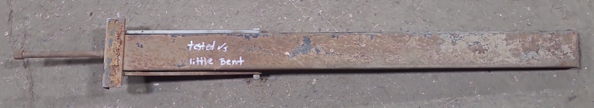 Used Telescopic Stabilizer Jack Wide Channel