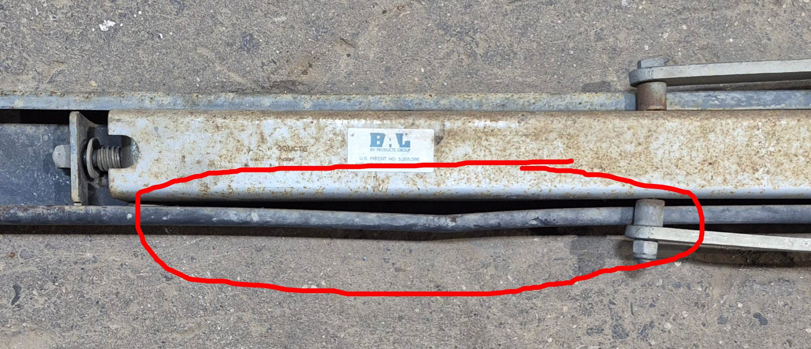 Used Telescopic Stabilizer Jack Wide Channel