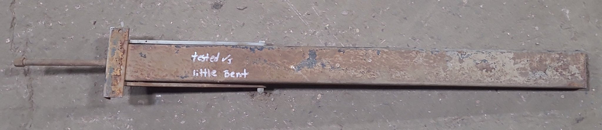 Used Telescopic Stabilizer Jack Wide Channel