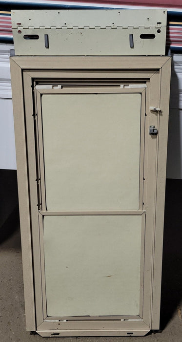 Used Tent Trailer Square Entry Door 22 1/4" X 44 1/2"
