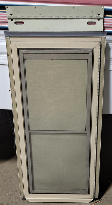 Used Tent Trailer Square Entry Door 22 1/4" X 44 1/2"
