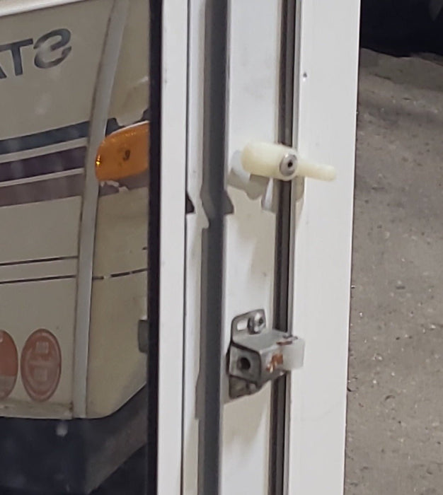 Used Tent Trailer Square Entry Door 22 1/4" X 44 3/4"
