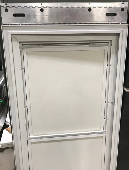 Used Tent Trailer Square Entry Door 23" X 45 1/2"