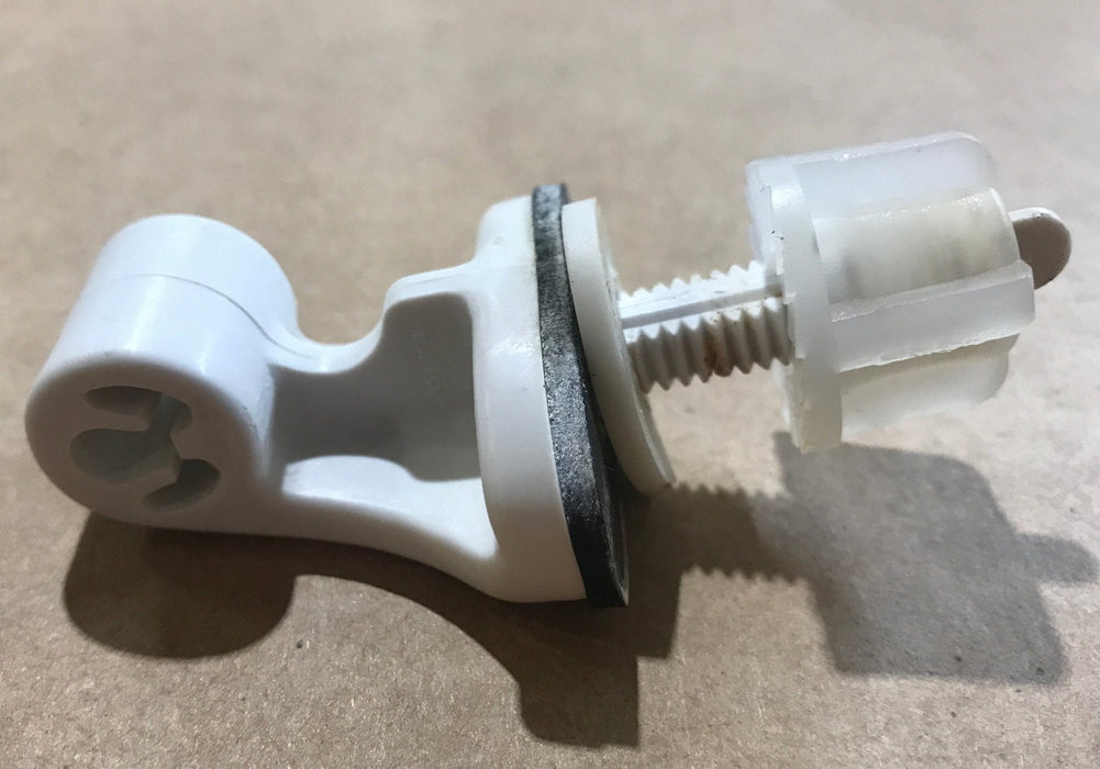 Used Thetford Toilet Seat Hinge Hardware, Single - 33059
