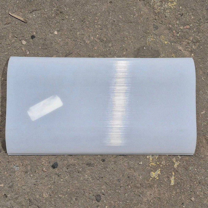Used Thin-Lite Dual Fluorescent Light Fixture Replacement Lens for Model 330-12