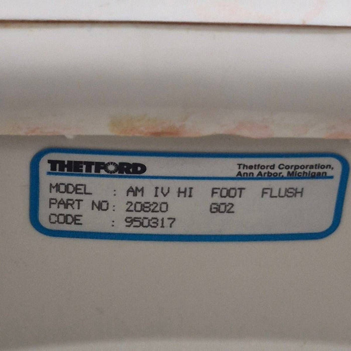 Used Toilet Thetford, Foot Flush, High Profile - AQUA MAGIC IV , 20820