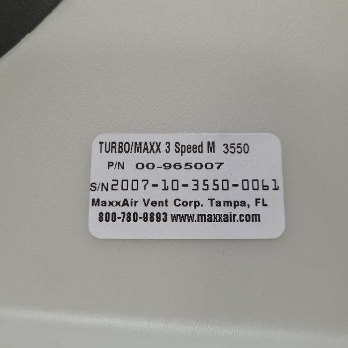 Used Turbo/Maxx 3 Speed M 3550