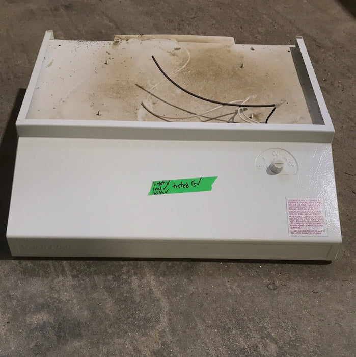 Used Ventline RV Range Hood Fan CC0317-02 - WHITE