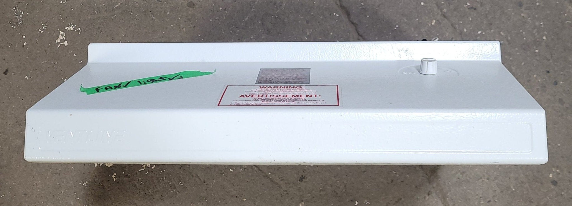 Used Ventline RV Range Hood Fan CC316-2