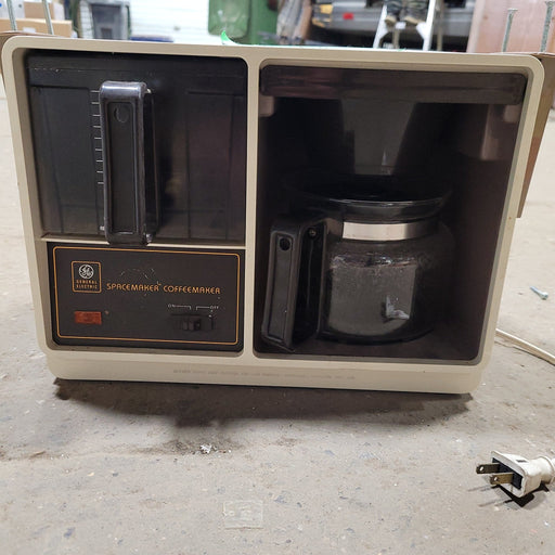 Used Vintage GE General Electric B2SDC-1 SpaceMaker Under Cabinet Coffee Maker -Has Mounting - Young Farts RV Parts