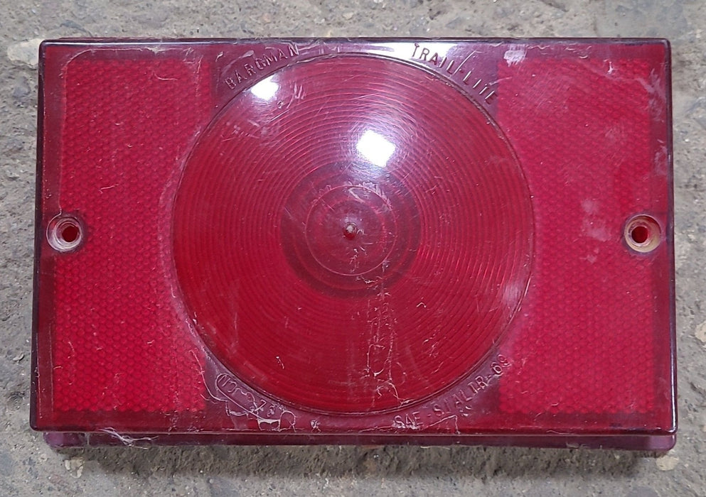 Used VINTAGE RV Tail Light Assembly Replacement Lens - Young Farts RV Parts