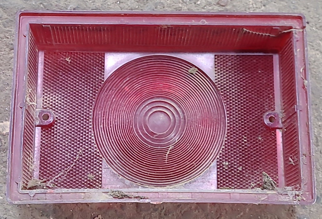 Used VINTAGE RV Tail Light Assembly Replacement Lens - Young Farts RV Parts