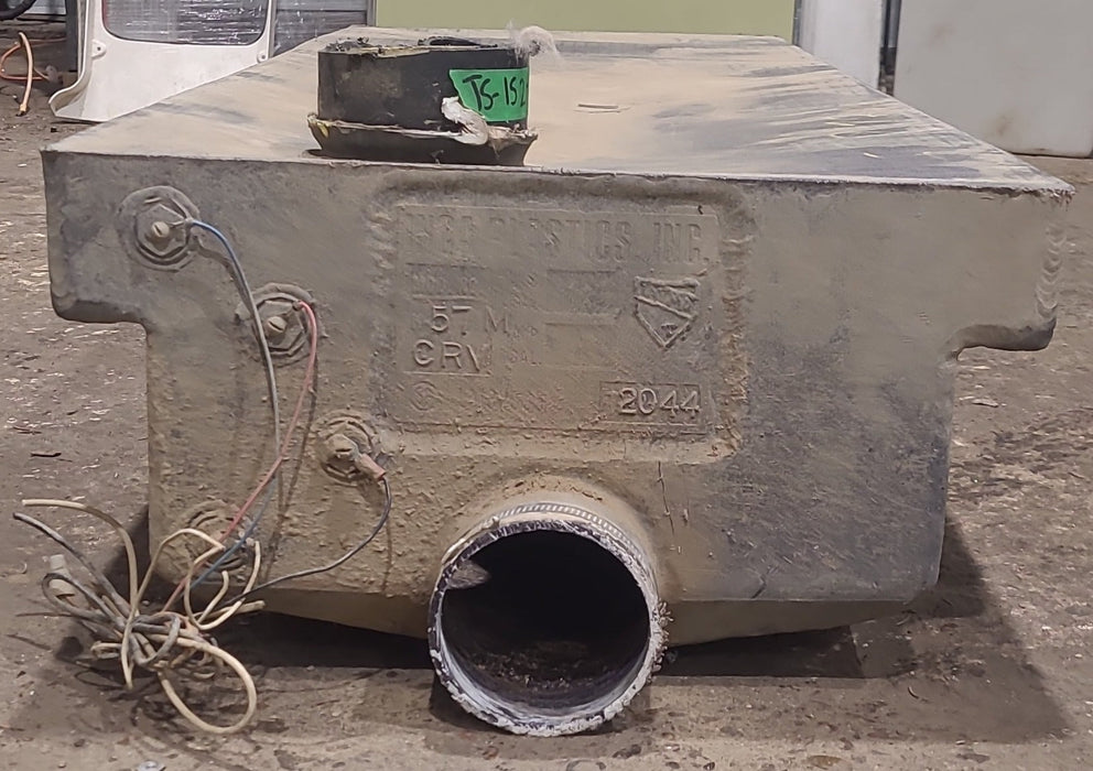 Used Waste/ Black Water Tank 51" X 17 1/8" X 9 1/2"