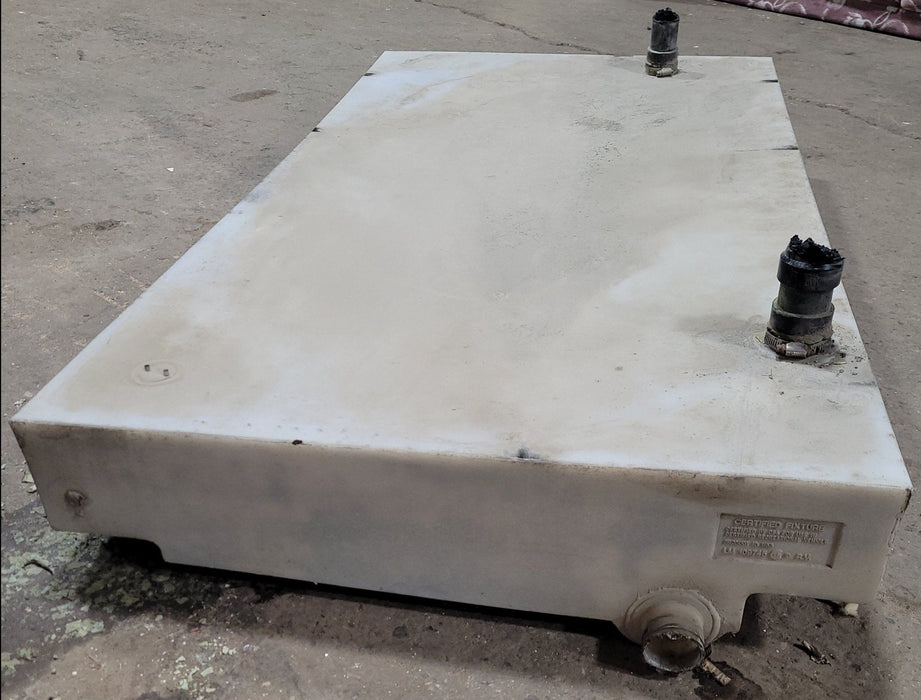 Used Waste/ Grey Water Tank 54 1/2" X 29 7/8" X 6 1/4"