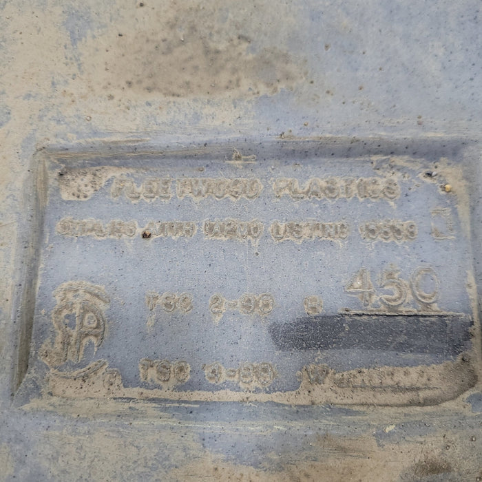 Used Waste/ Grey Water Tank 54 1/2" X 33 1/2" X 6"