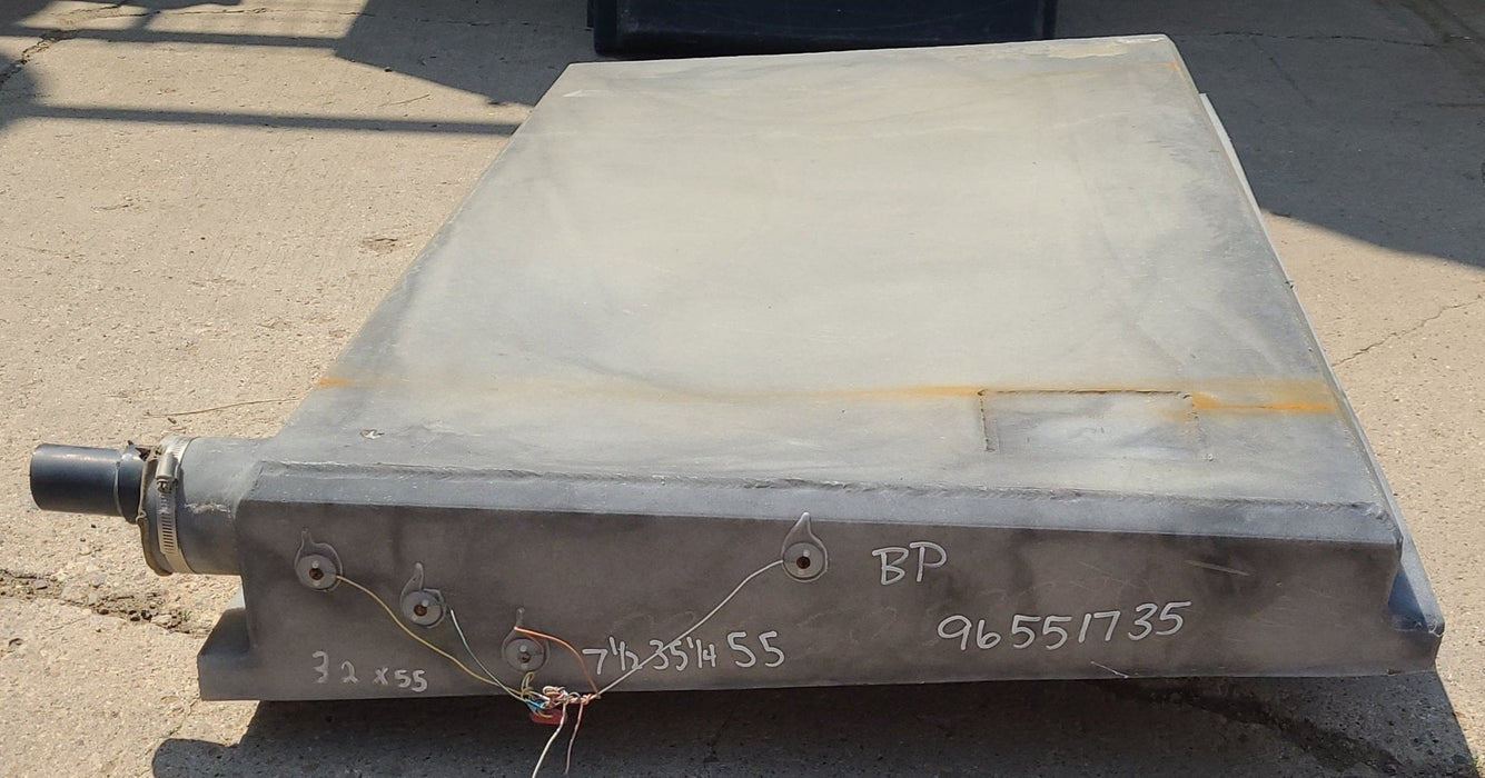 Used Waste/ Grey Water Tank 55" X 35 1/4" X 7 1/2"