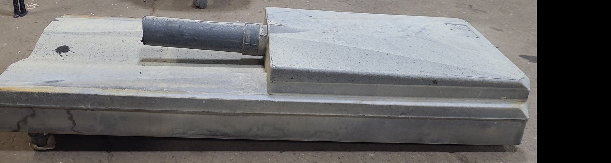 Used Waste/ Grey Water Tank 57 1/2" X 25 1/4" X 10 1/2"