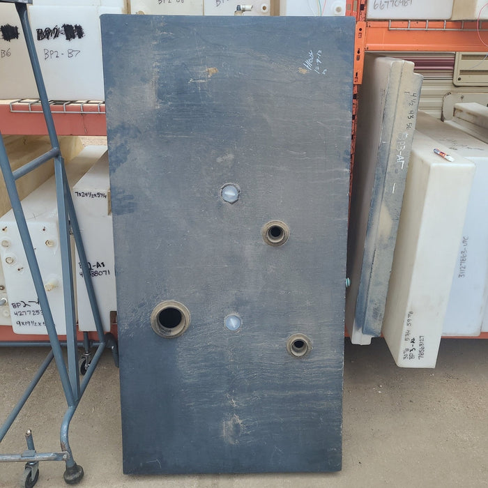 Used Waste/ Black Water Tank 57 1/2" X 29" X 7"