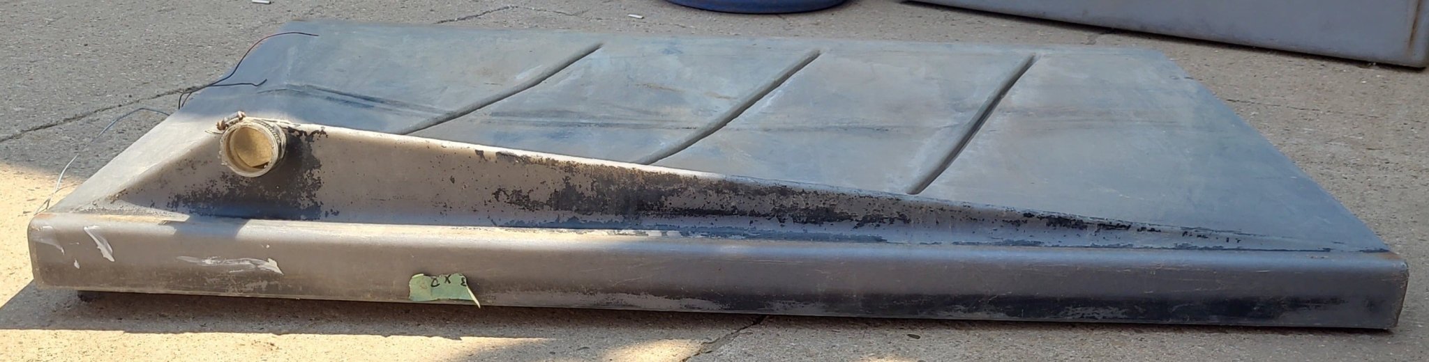 Used Waste/ Grey Water Tank 57 1/2" X 41 3/4" X 7  1/2"