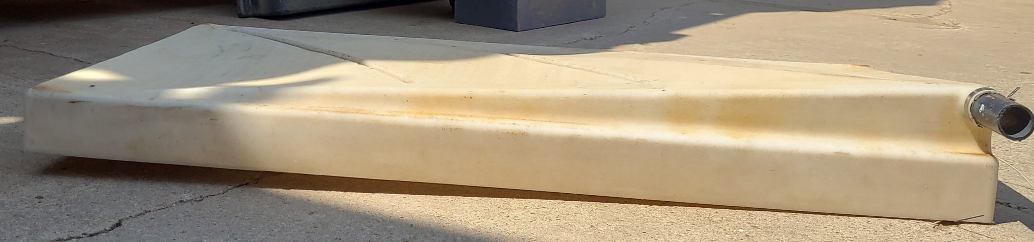 Used Waste/ Grey Water Tank 57 3/4" X 37" X 7 3/4"