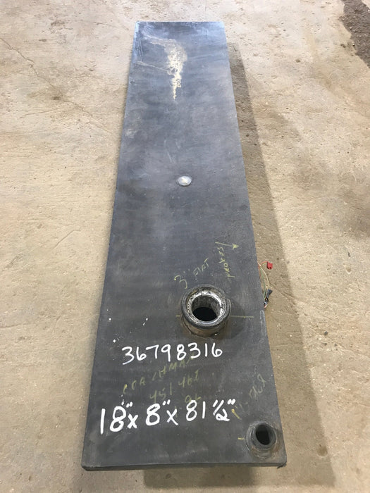 Used Waste/ Grey Water Tank Holding Tank 82 1/2" L x 18" W x 8" H