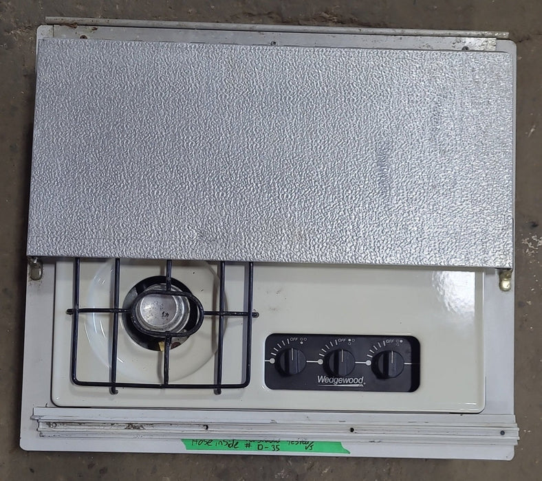 Used Wedgewood 3 Burner RV Range / Cooktop | D-35 - Young Farts RV Parts