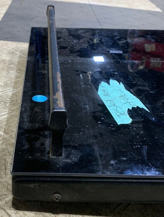 Used Atwood/ Wedgewood Oven Door, Has Glass Front Panel -  19" X  16 1/2"