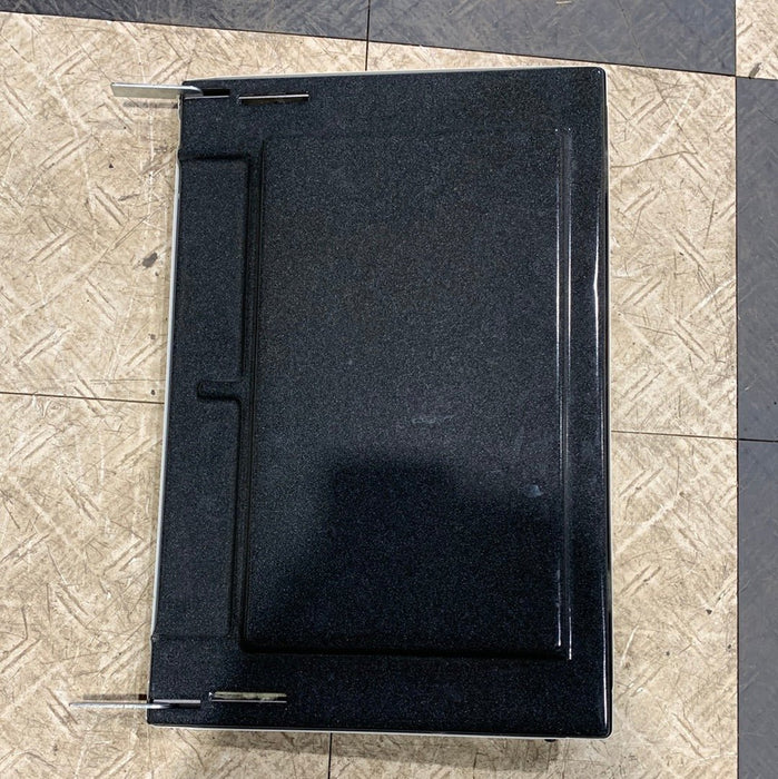 Used Atwood/ Wedgewood Oven Door ,White-  19" X 11 3/4"D