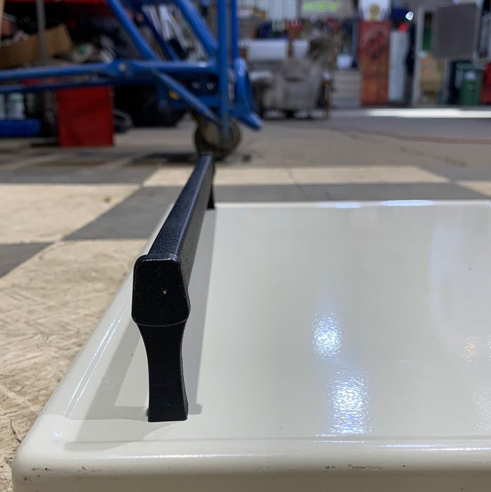 Used Atwood/ Wedgewood Oven Door ,White-  19" X 11 3/4"D