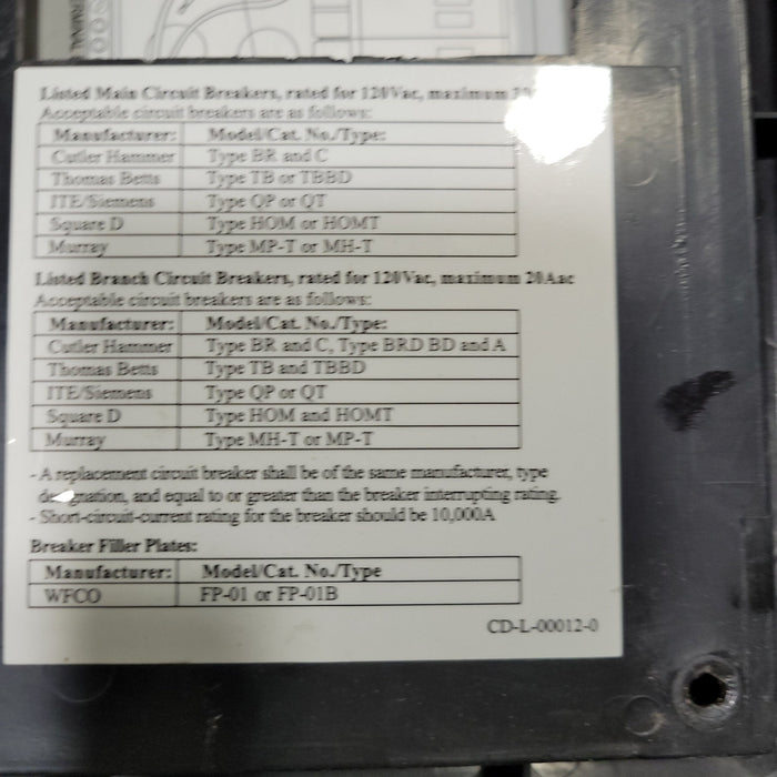 Used WFCO Converter Door