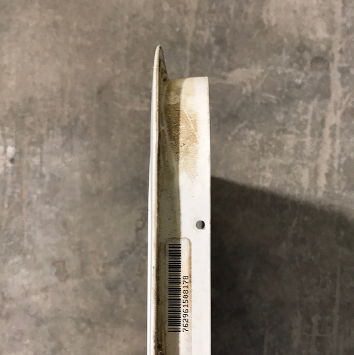 Used White Corner radius cargo door  23 3/4" W x 13 3/4" H x 1"D
