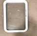 Used White Emergency Radius Opening Window : 29 1/2 X 21 1/2 X 2" D - Young Farts RV Parts